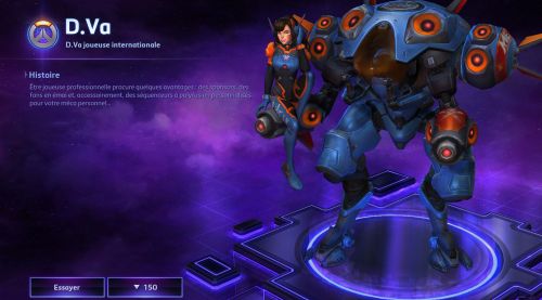 Image de Heroes of the Storm : Skins D.va patch 28