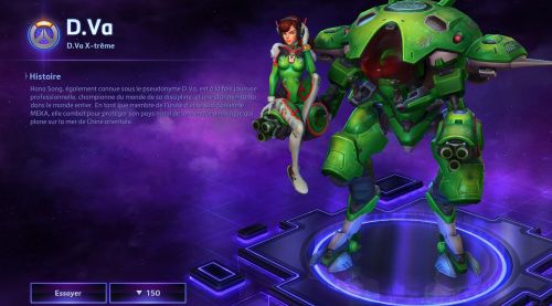 Image de Heroes of the Storm : Skins D.va patch 28