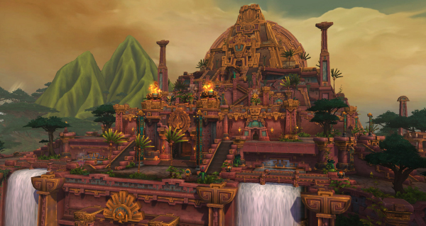 dazar'alor : capitale de la horde dans battle for azeroth