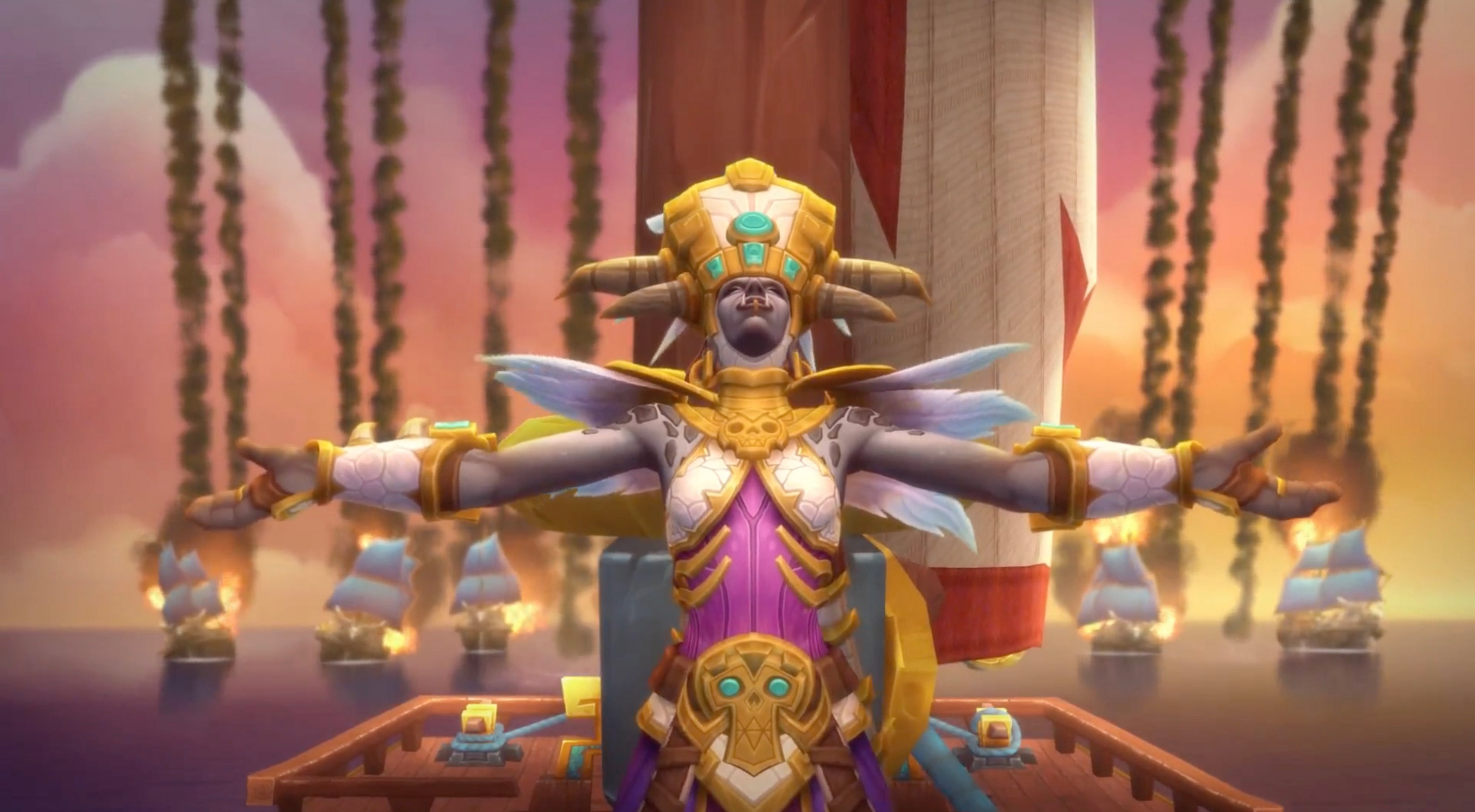 Les Zandalari anéantissent la flotte de l'Alliance