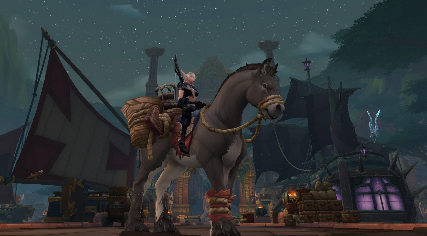 Mule de bât terrifiée dans Battle for Azeroth