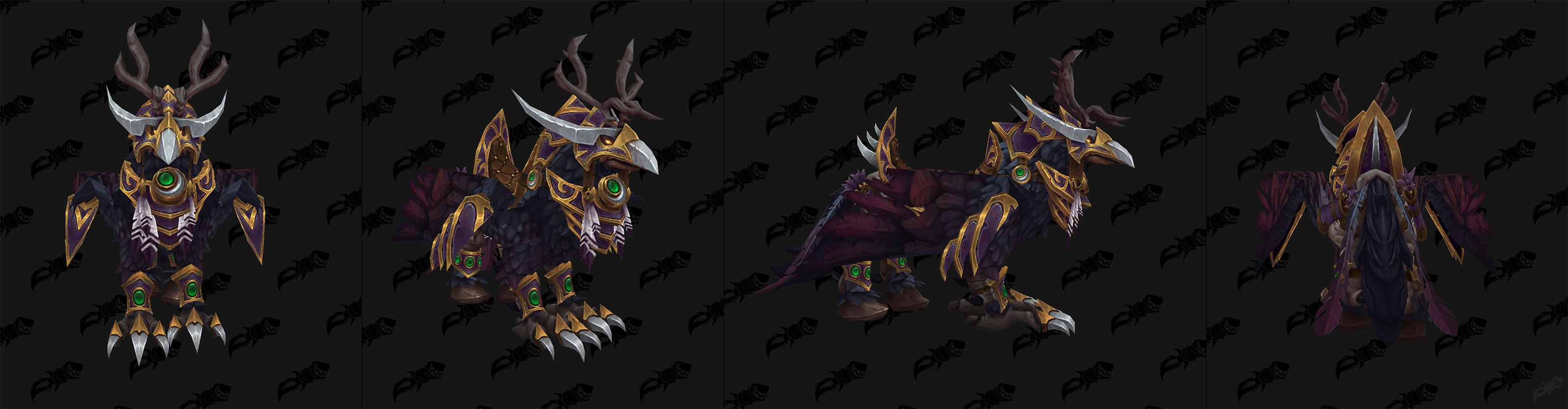 Monture hippogriffe Elfe de la nuit dans Battle for Azeroth