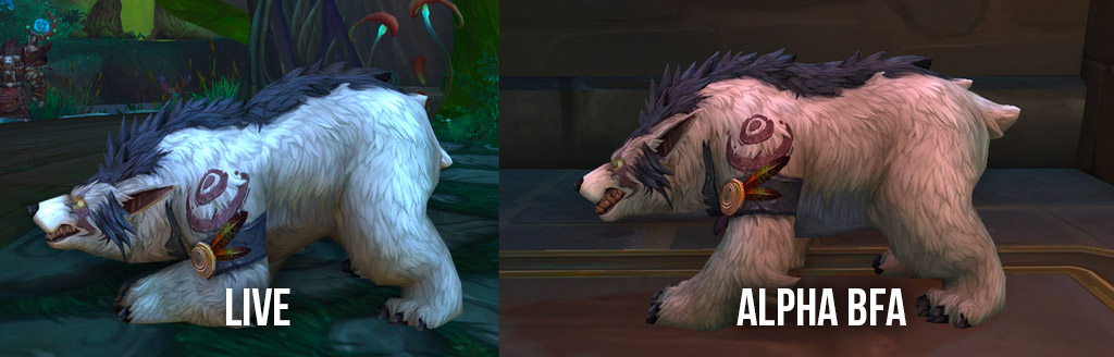 Nouvelle posture des ours dans Battle for Azeroth