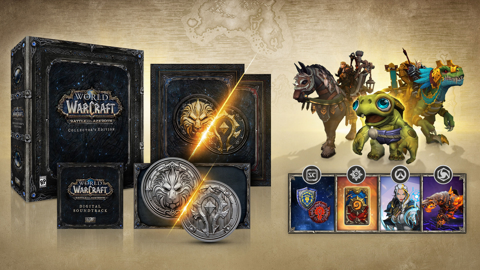 Contenu de l'édition collector de Battle for Azeroth