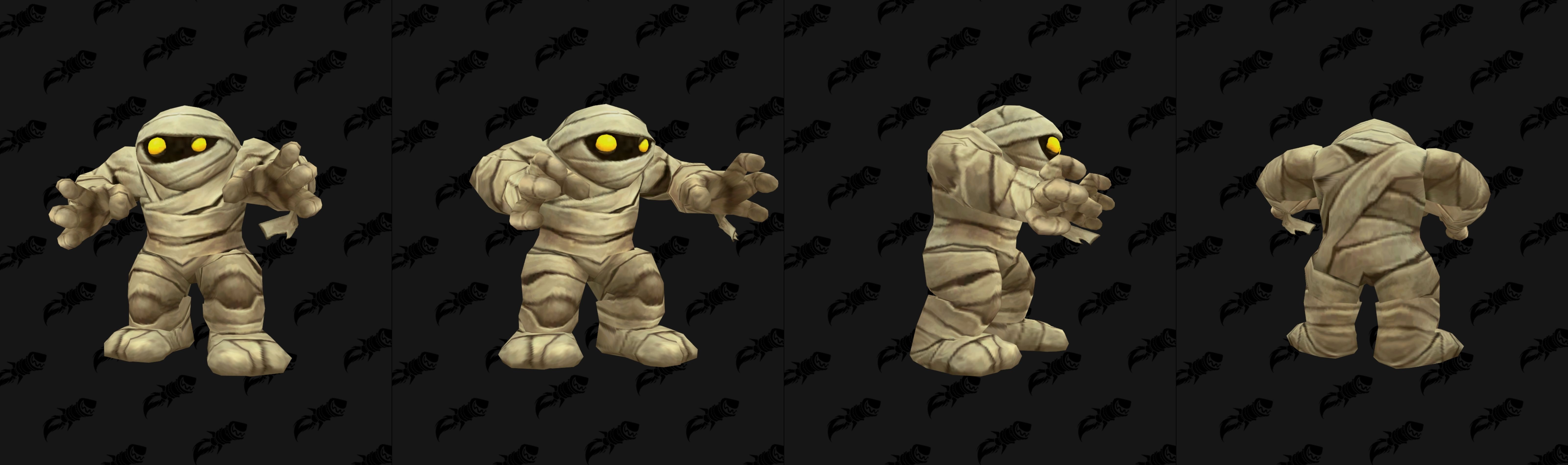 Modèle de mascotte momie dans Battle for Azeroth