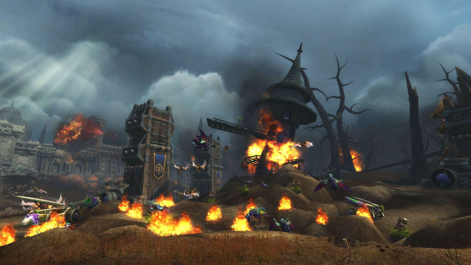 Brisez les défenses de la Horde afin d'accéder à Lordaeron