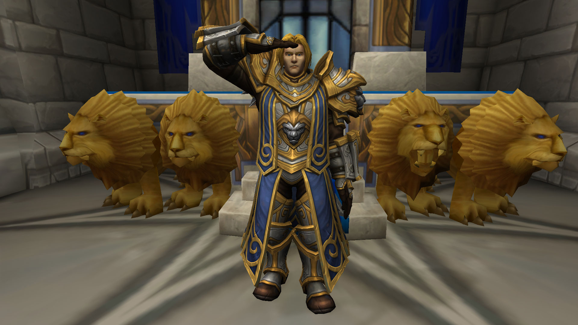 Le roi Anduin Wrynn convoque les champions de l'Alliance