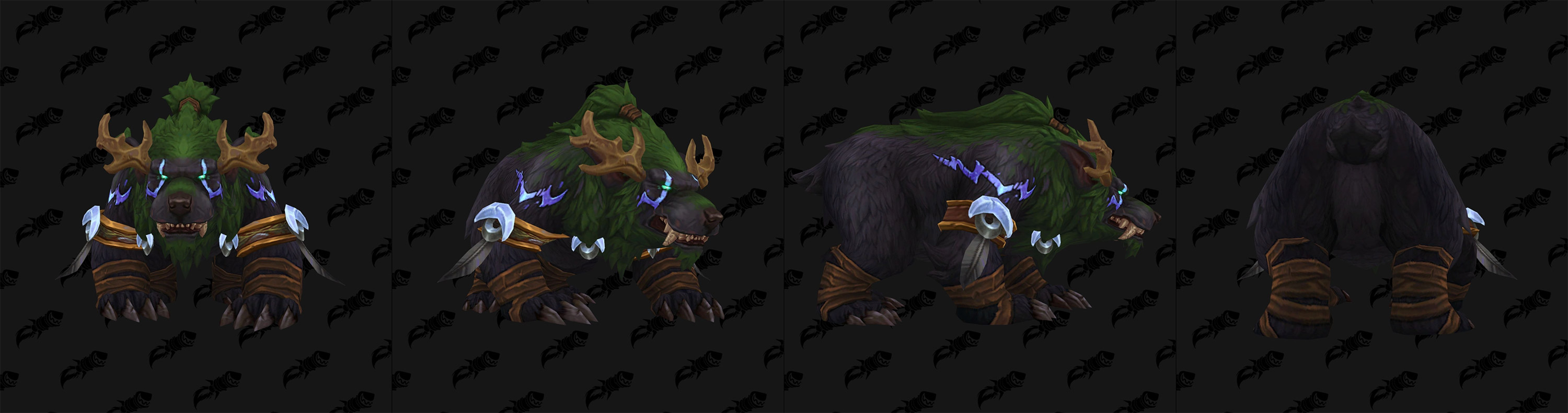 Nouveau modèle de Malfurion en forme d'ours