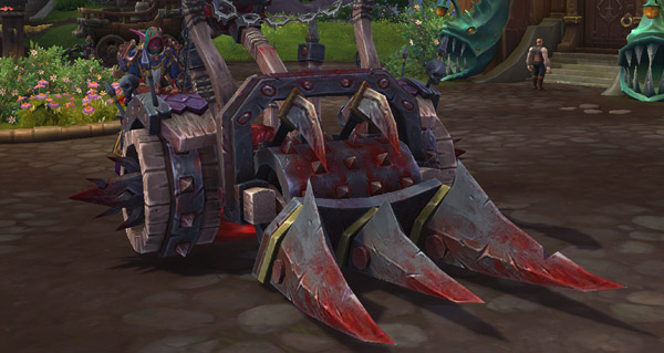 patch 8.1 : la monture chariot a viande disponible en jeu