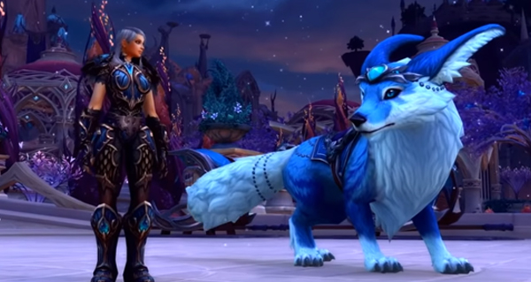 la monture vulpin leakee via une video de blizzard