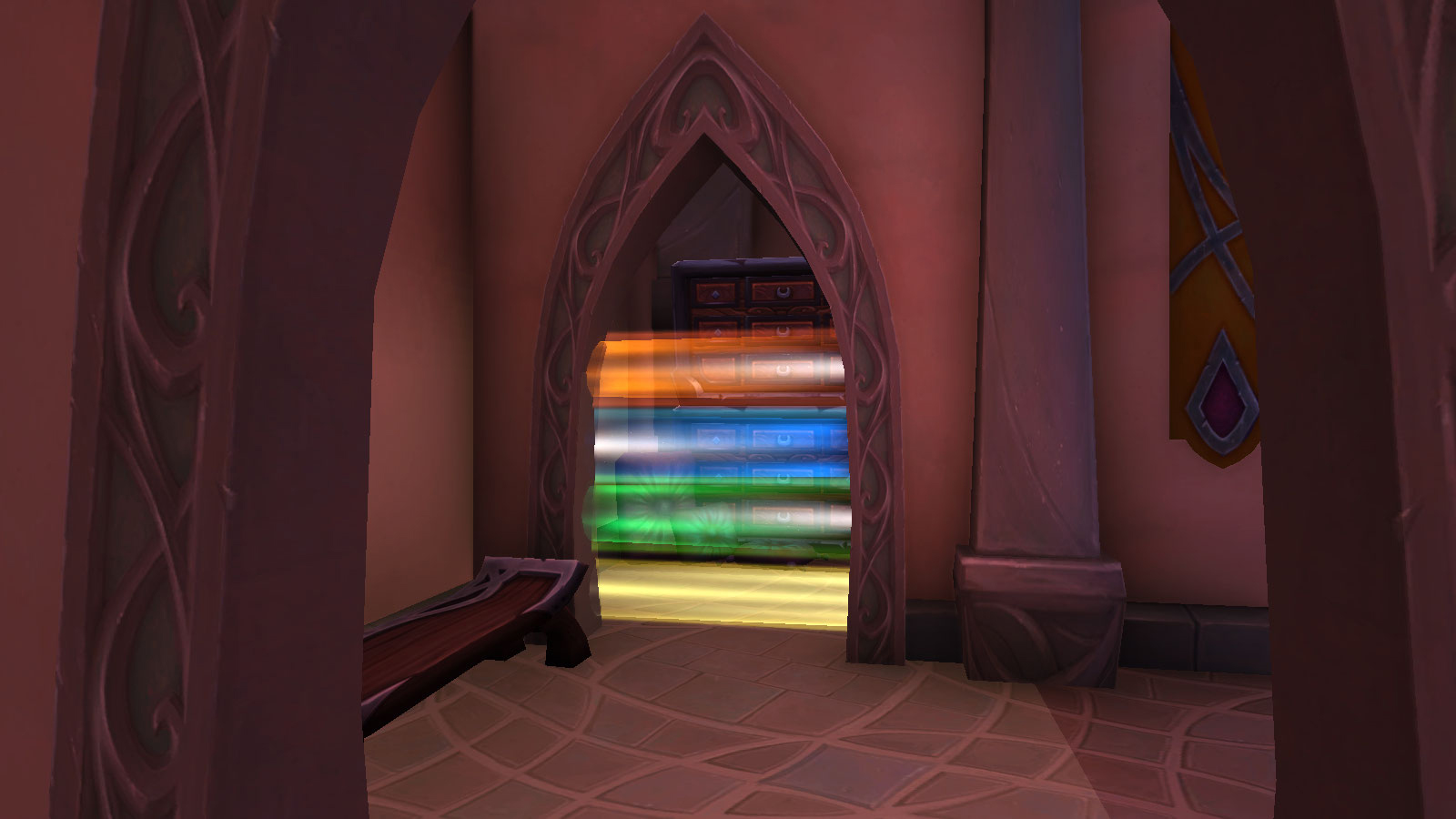 Barrière de couleurs à Suramar