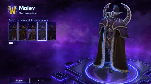 Image de Heroes of the Storm : skins Maiev gardienne et gardienne infernale