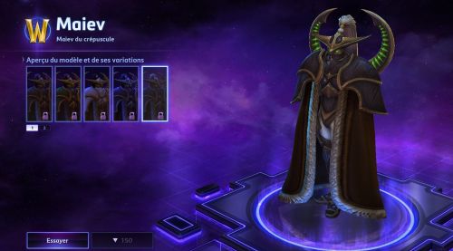 Image de Heroes of the Storm : skins Maiev gardienne et gardienne infernale