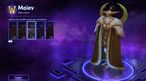 Image de Heroes of the Storm : skins Maiev gardienne et gardienne infernale