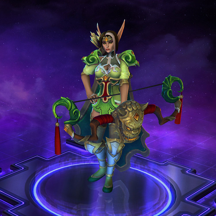 Sylvanas lunaire de jade