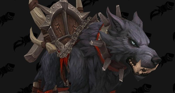 alpha battle for azeroth : monture raciale orc mag'har et modeles