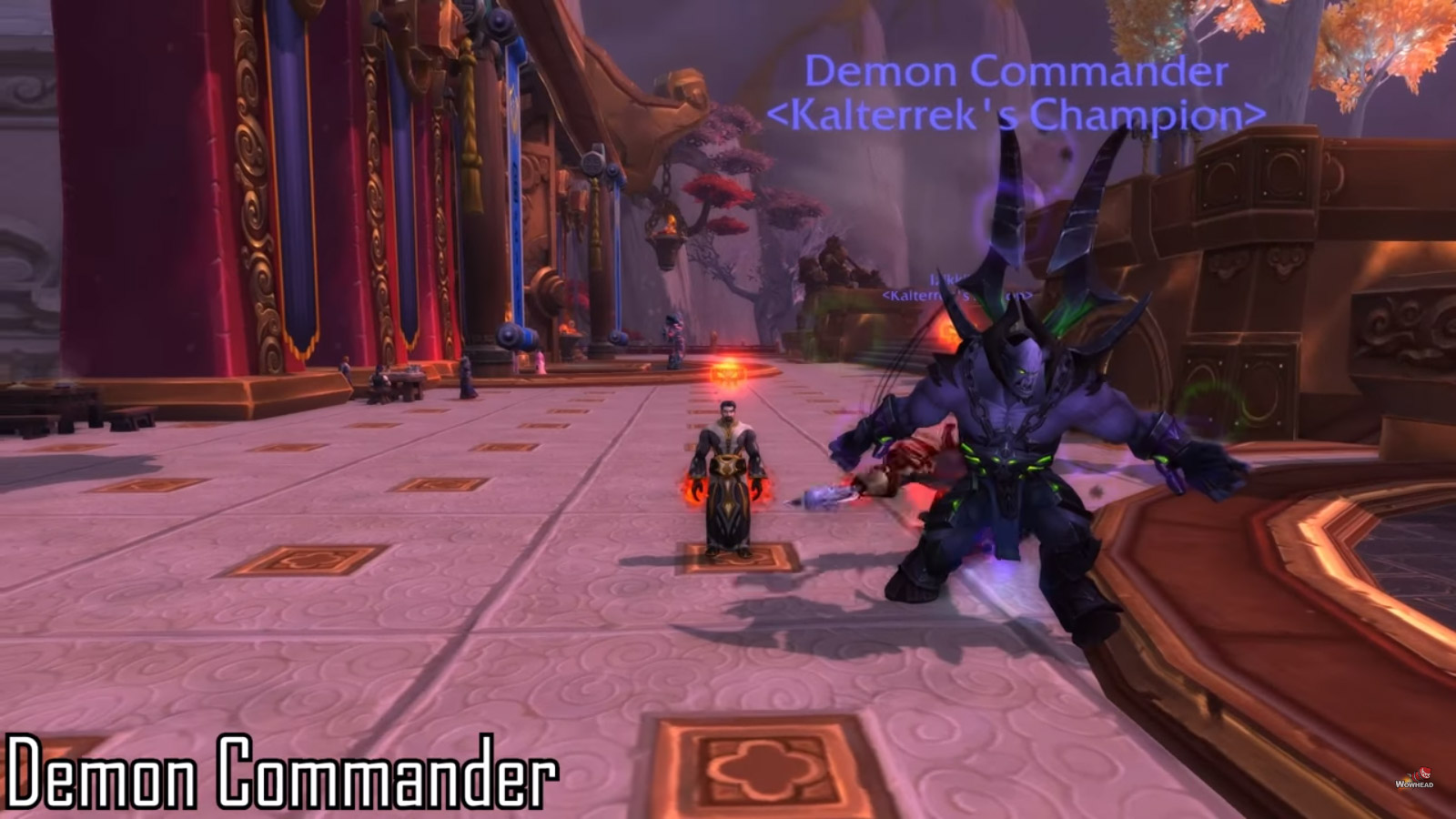 Nouveau sort du Démoniste BFA : Commandant démon