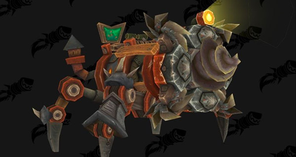 alpha battle for azeroth : extracteur gobelin d'azerite et tentacules de sang