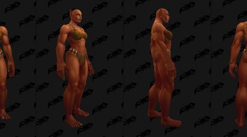 Image de Orcs mag'har peau femme