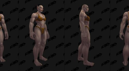 Image de Orcs mag'har peau femme