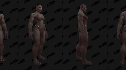 Image de Orcs mag'har peau femme