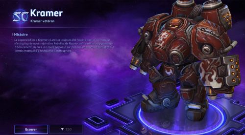 Image de Heroes of the Storm : skins Kramer flammeur vétéran et saccageur gangrené