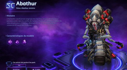 Image de Heroes 2.29.8 : skins Xéno-Abathur