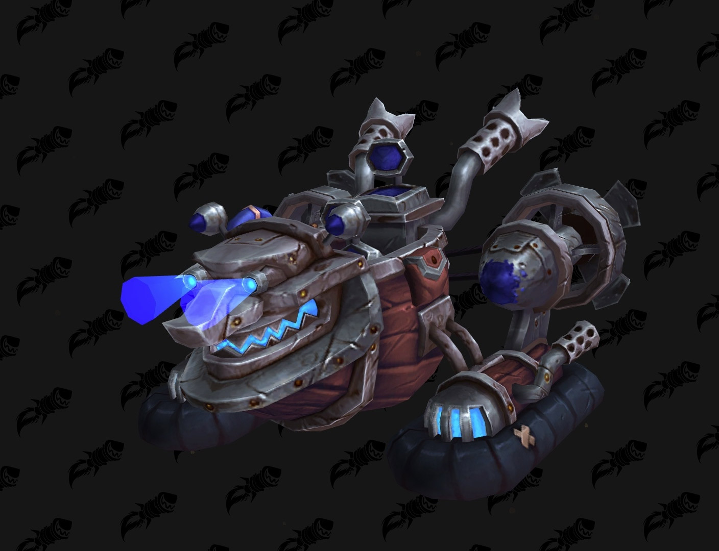 Hovercraft Gobelin coloris bleu - Battle for Azeroth