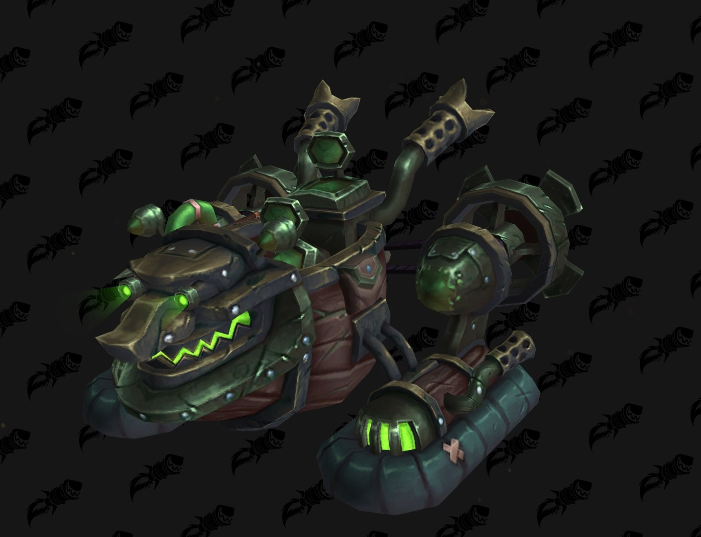 Hovercraft Gobelin coloris vert - Battle for Azeroth