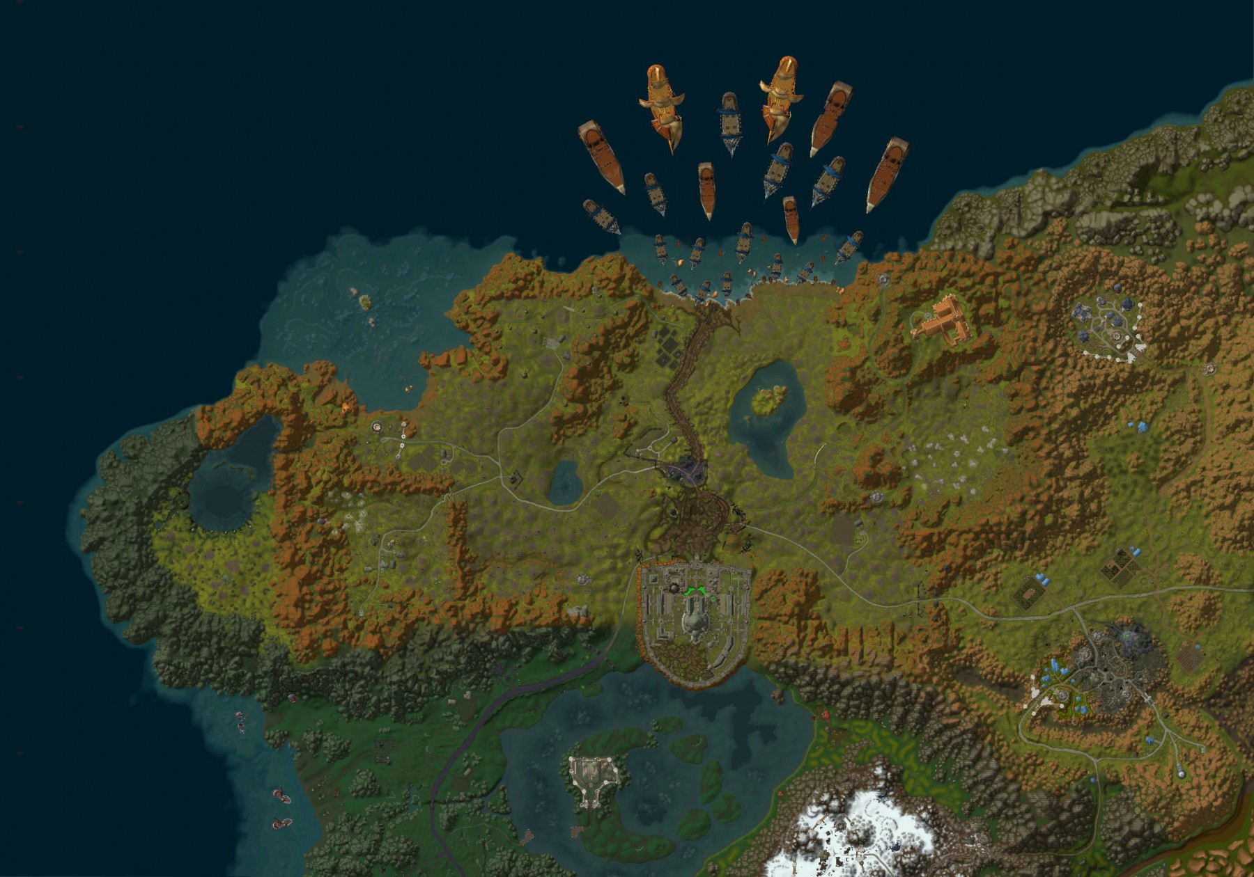 Map du scénario Ruines de Lordaeron