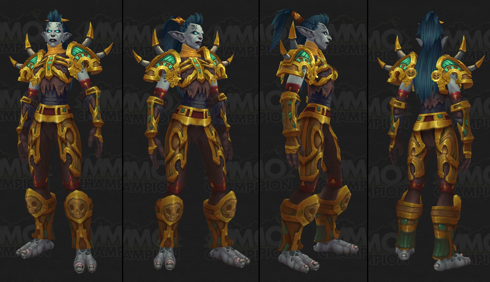 Modèle de Troll de Zandalari (Femme) - Battle for Azeroth