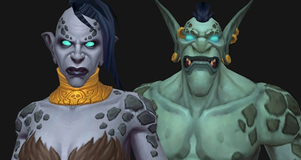 troll zandalari : personnalisation de la race alliee