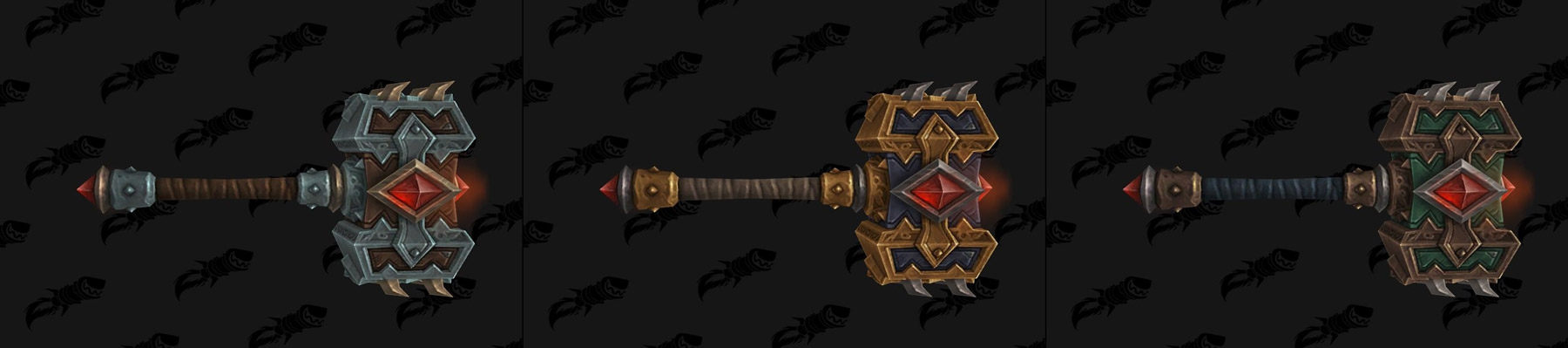 Modèle d'arme - Front de guerre (Horde) - Battle for Azeroth