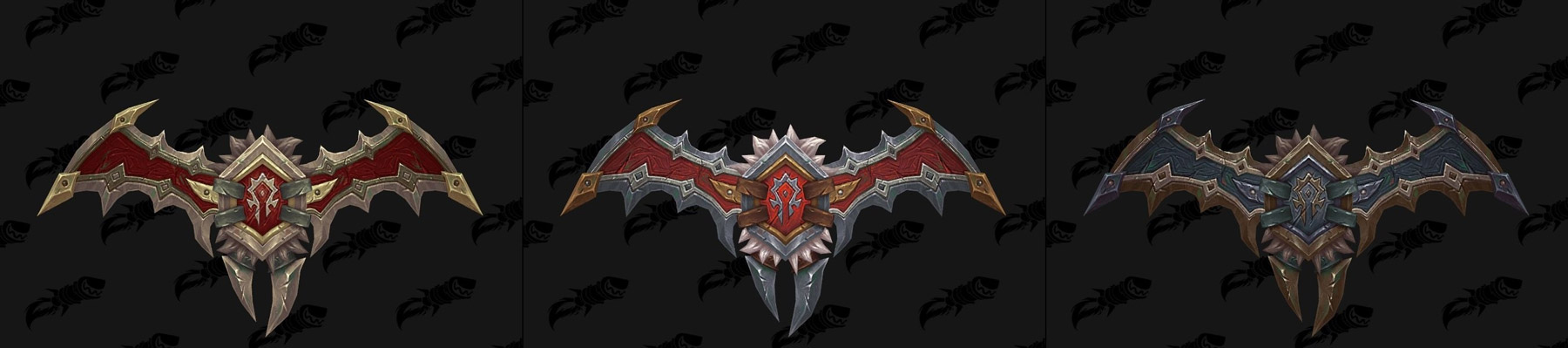 Modèle d'arme - Front de guerre (Horde) - Battle for Azeroth