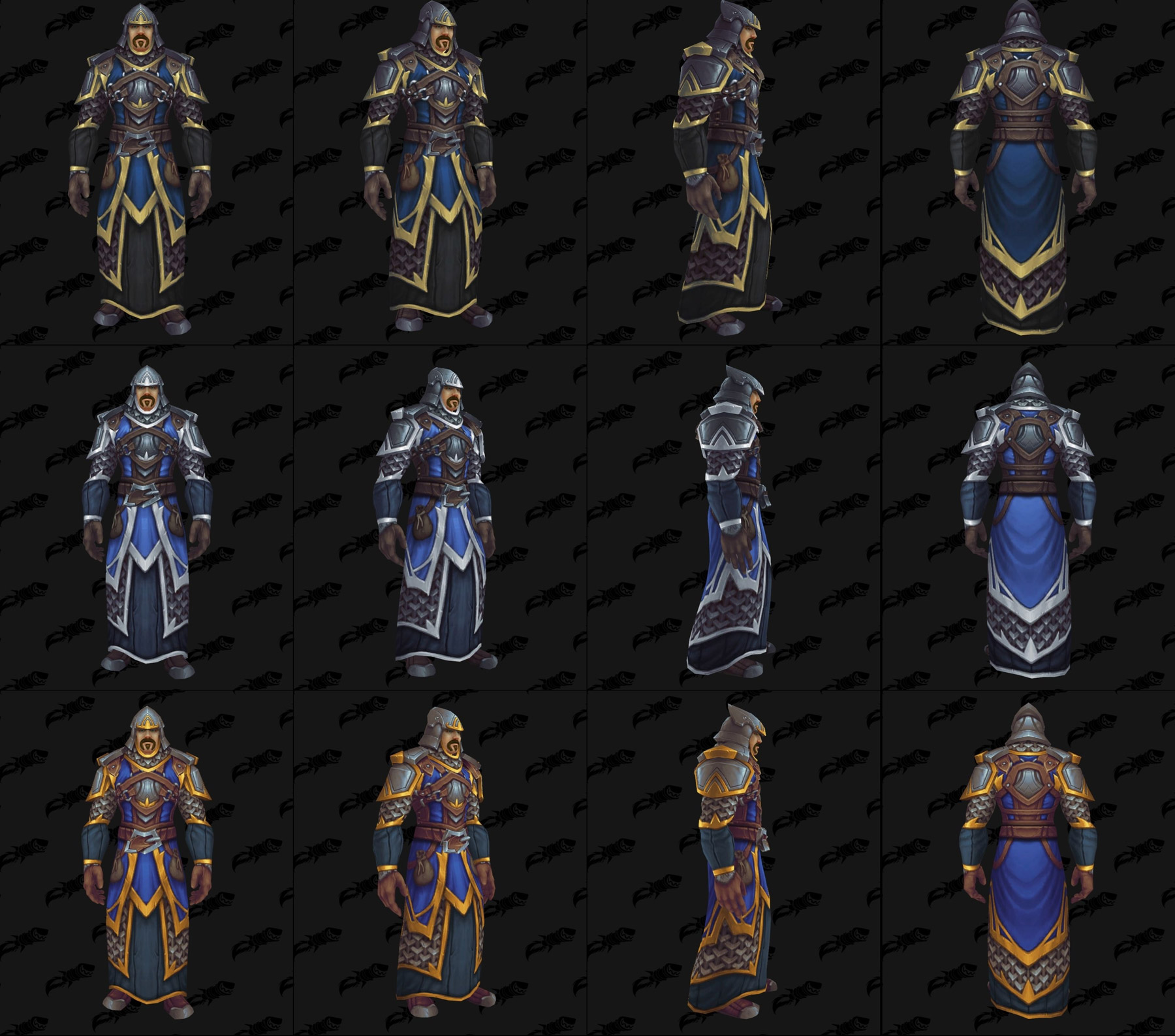 Ensembles Front de guerre (Alliance) en maille - Tier 1 - Battle for Azeroth