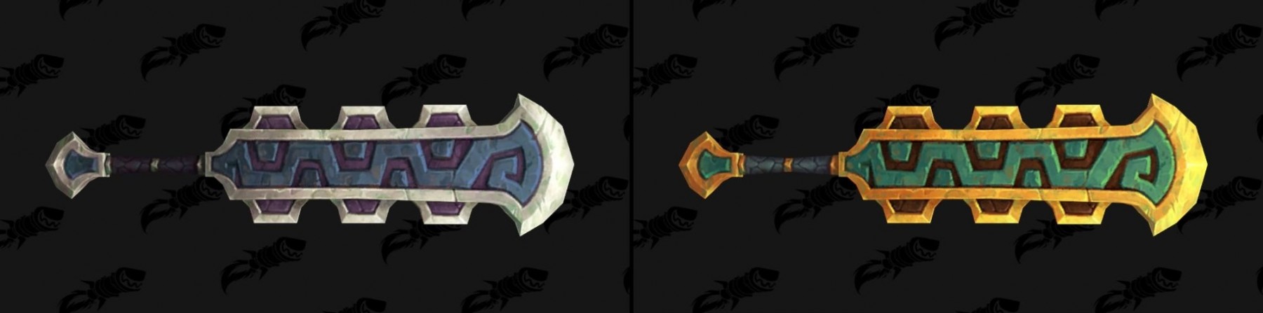 Modèle d'arme - Quêtes Zandalar - Battle for Azeroth