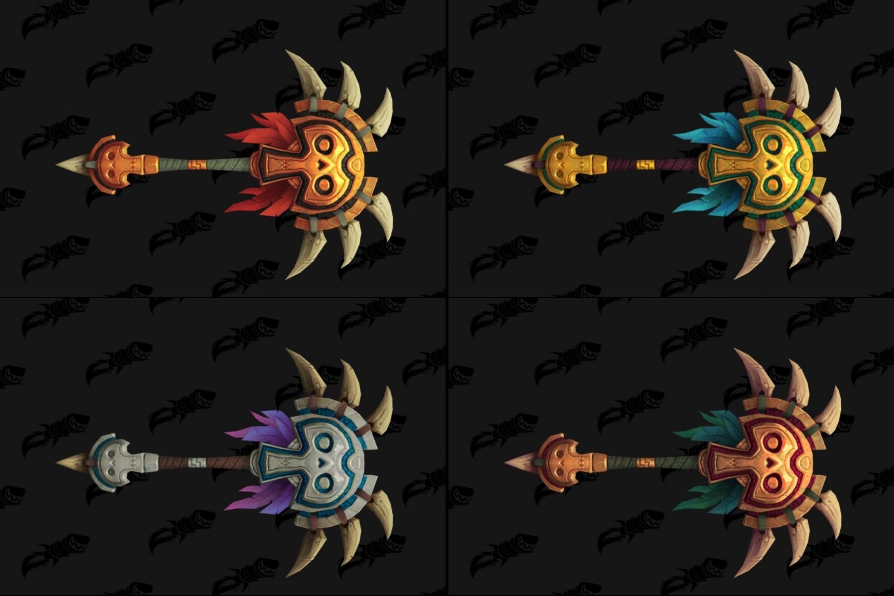 Modèle d'arme - Quêtes Zandalar - Battle for Azeroth