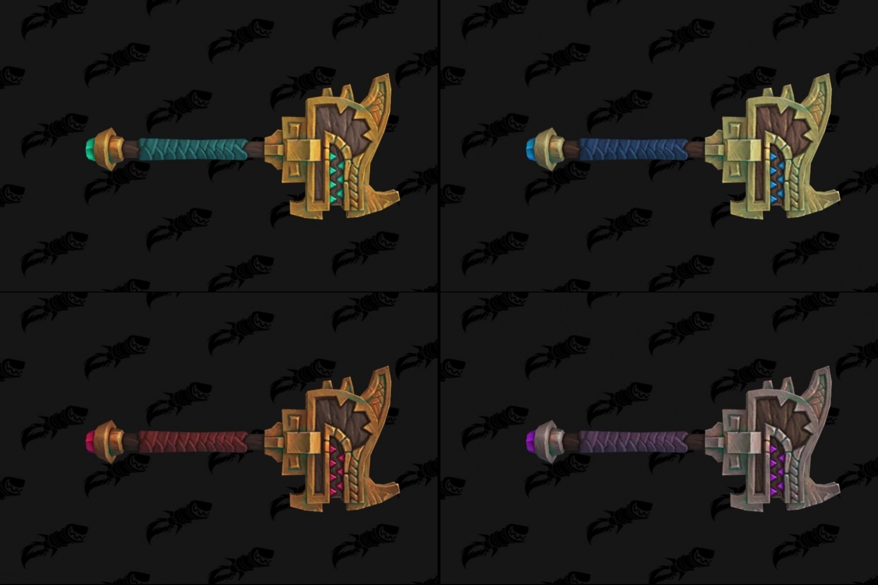 Modèle d'arme - Quêtes Zandalar  - Battle for Azeroth