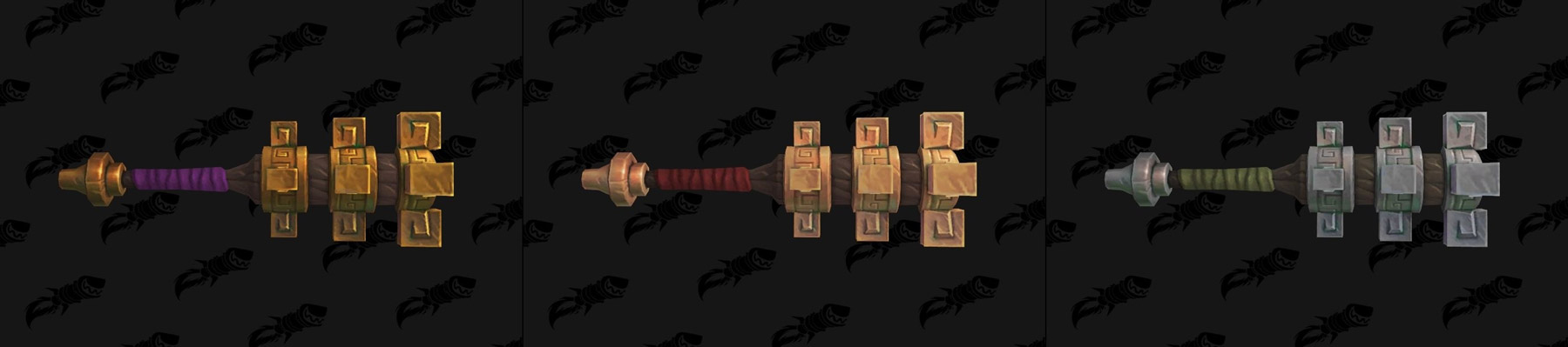 Modèle d'arme - Quêtes Zandalar - Battle for Azeroth