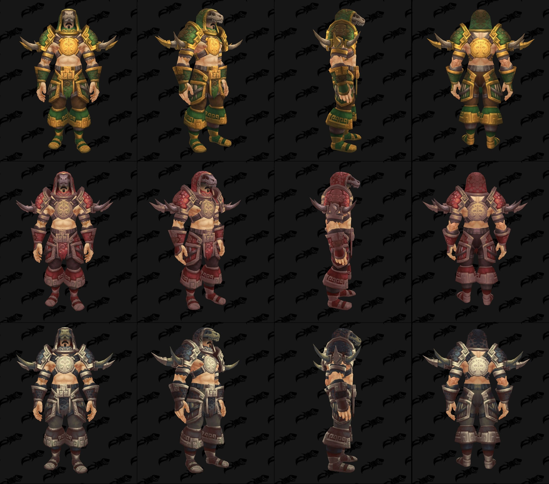 Ensembles d'armure quêtes à Zandalar - Cuir - Battle for Azeroth