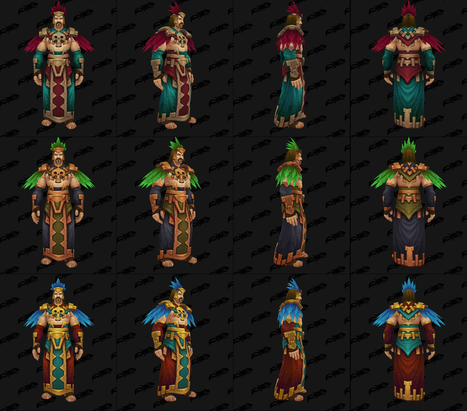 Ensembles d'armure quêtes à Zandalar - Tissu - Battle for Azeroth