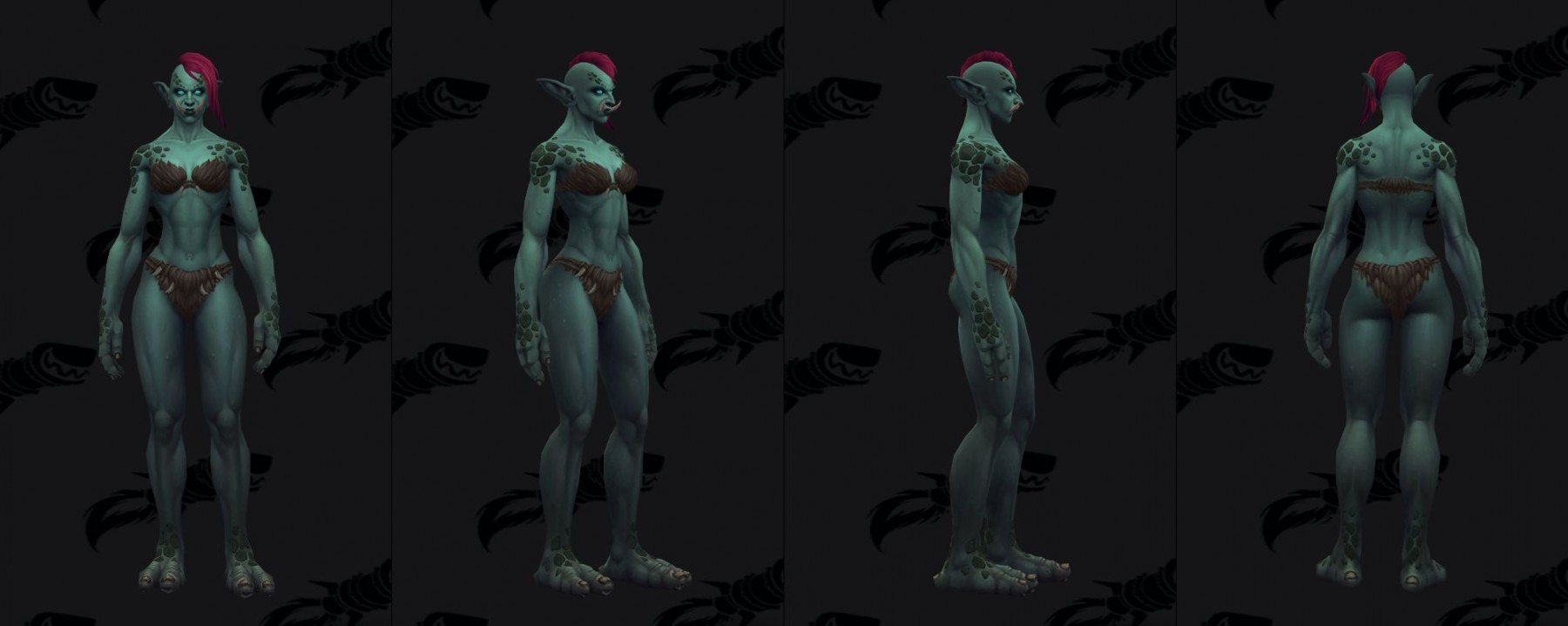 Couleur de peau Trollesse zandalari