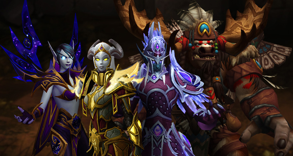 battle for azeroth : les quatre premieres races alliees disponibles