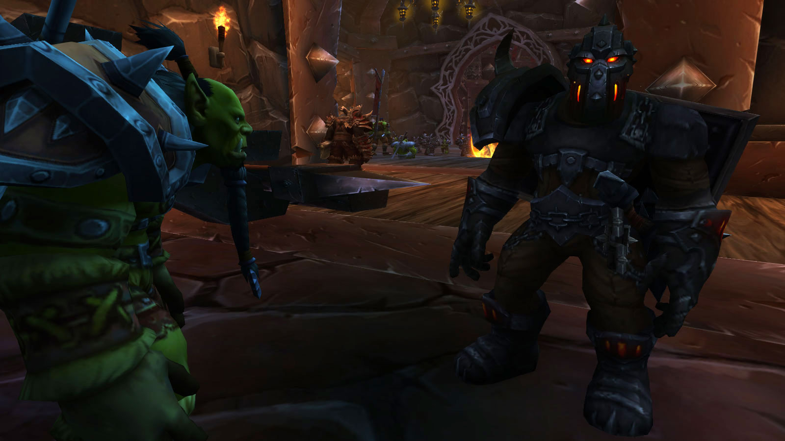 Grunt d'Orgrimmar et Veilleur Mag'har