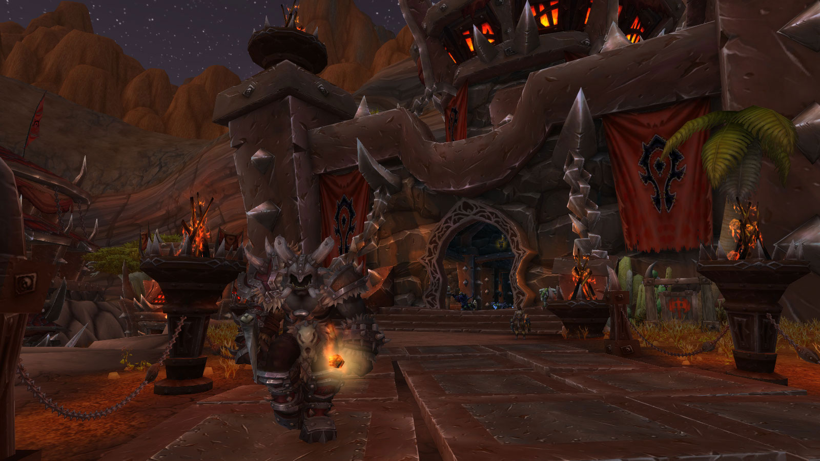 Le Hall des braves est l'avant-poste des Orcs Mag'har