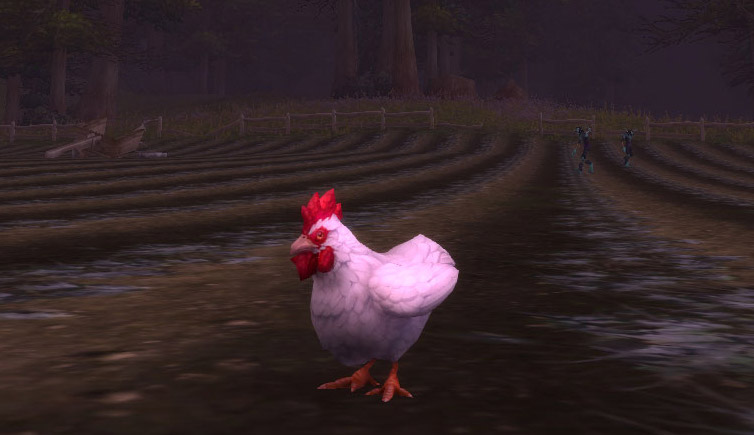 Modèle de poulet au patch 8.0