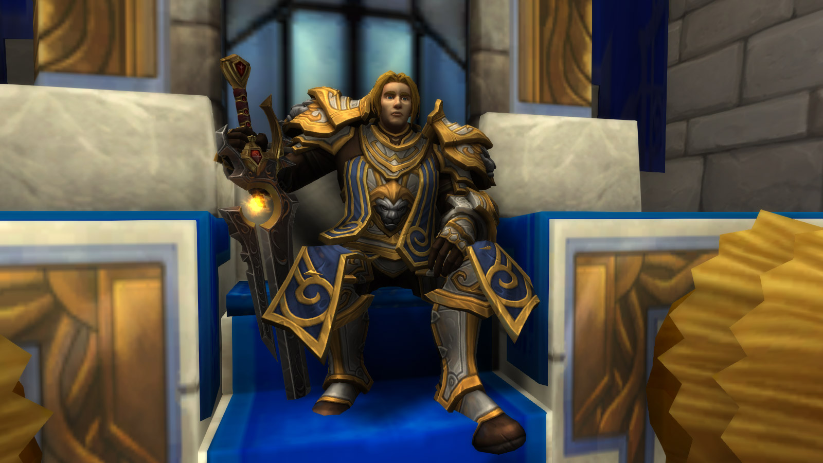 Le roi Anduin Wrynn au patch 8.0