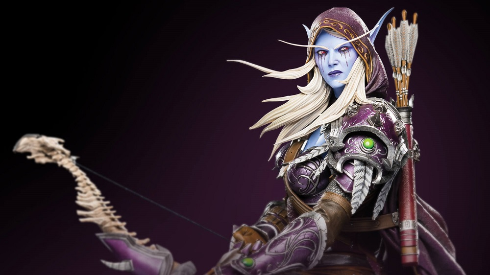 La statue Sylvanas Coursevent est vendue au prix de 350 euros sur la boutique européenne