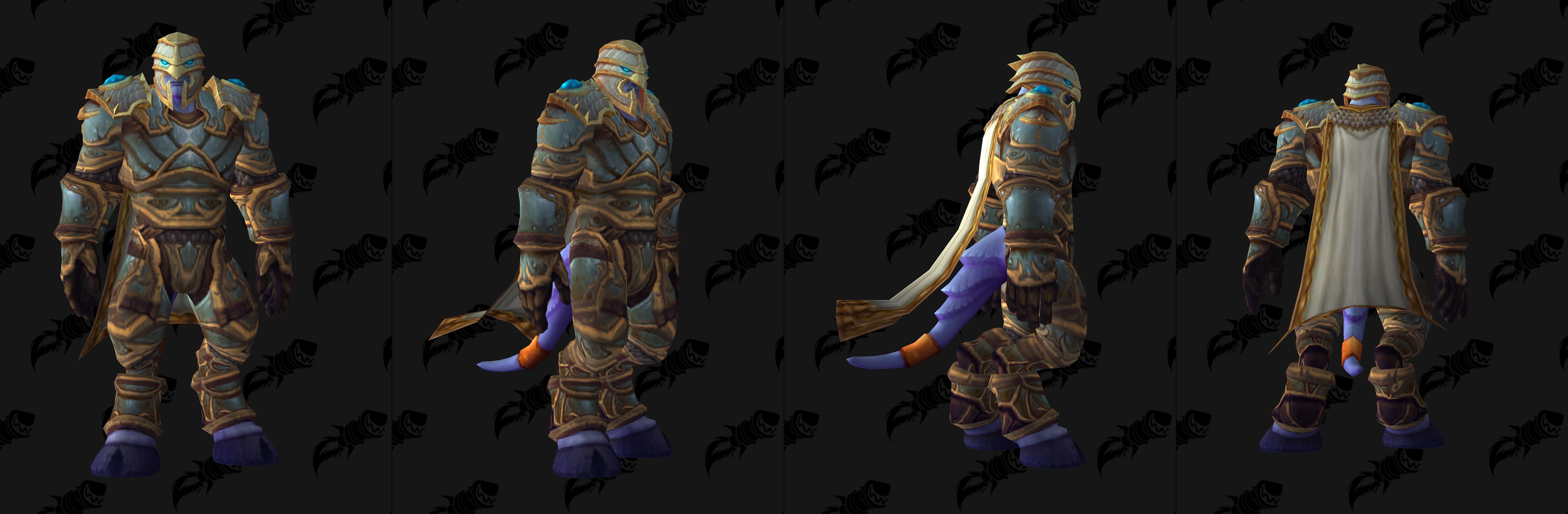 Mise à jour armure des gardes Draenei