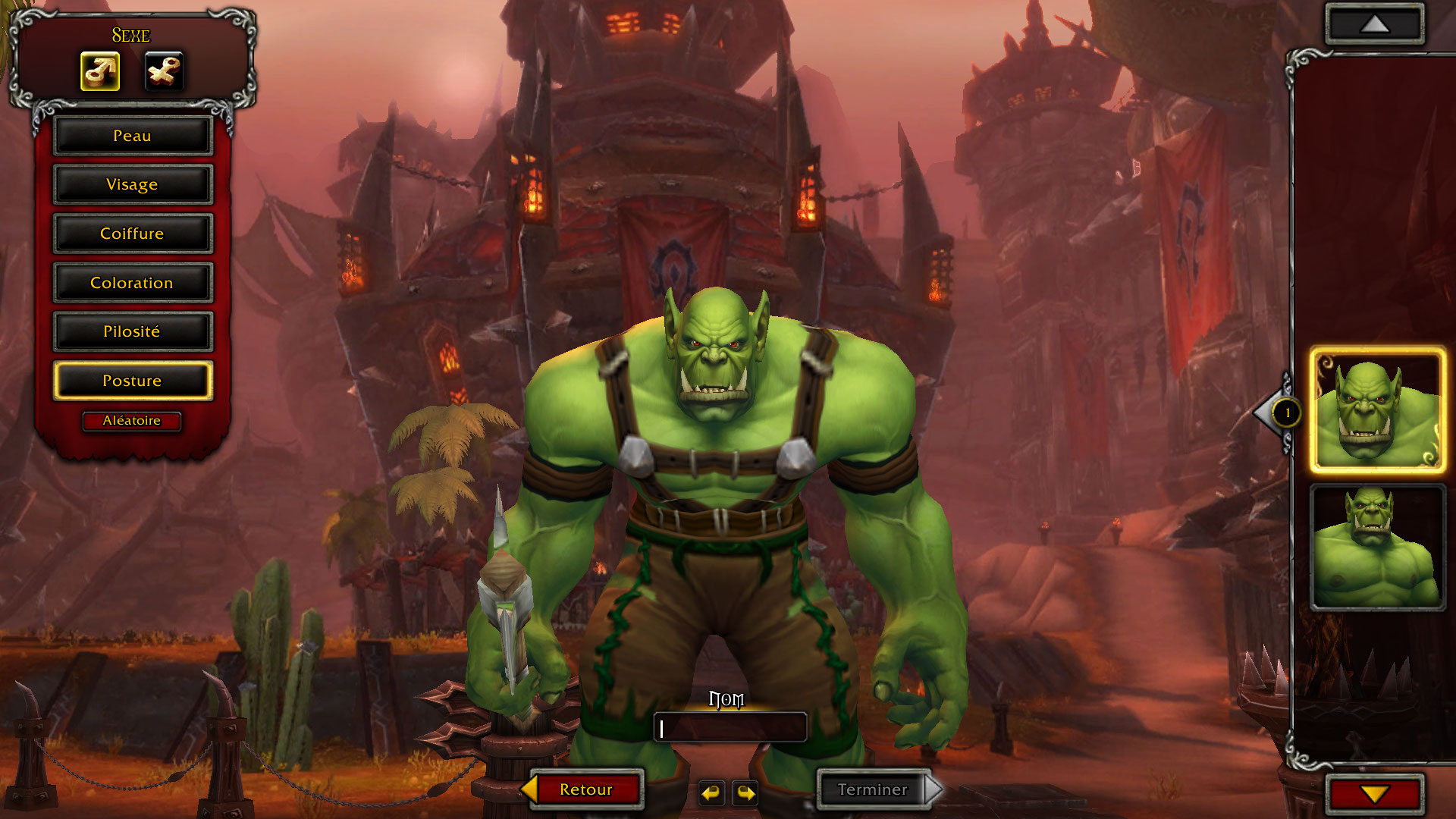 Orc courbé